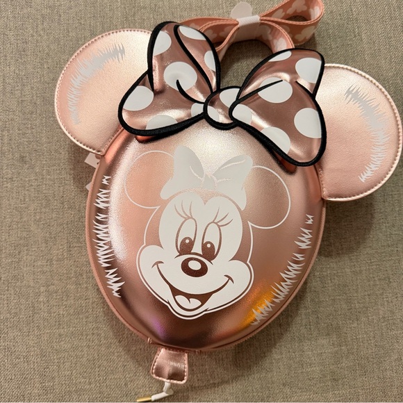 NWT Loungefly Rosegold Balloon Crossbody 2pc Bundle - Picture 8 of 15